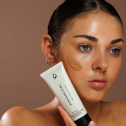 Avocado zinc SPF50 Tinted moisturiser - Medium Dark